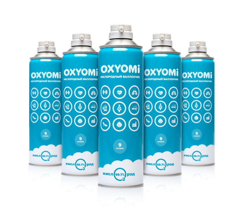 Кислородный Баллончик OXYOMi ®, 9л